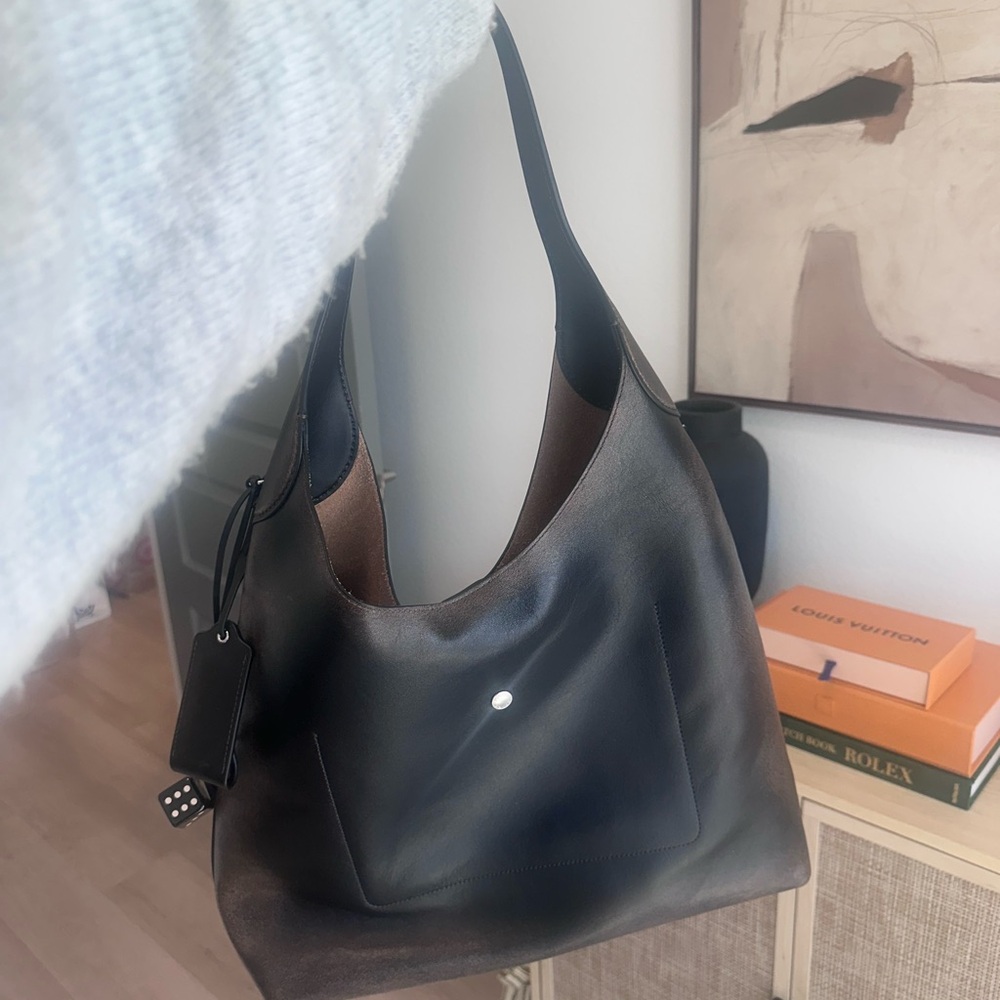 Coach Brooklyn Shoulder Bag 39 In Loved Leather - Picture 10 of 11